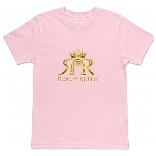 Real by Rulla Tee Pink - Front (Cropped)