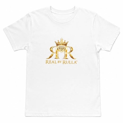 Real by Rulla Tee 2-Sided — White Front (Square)